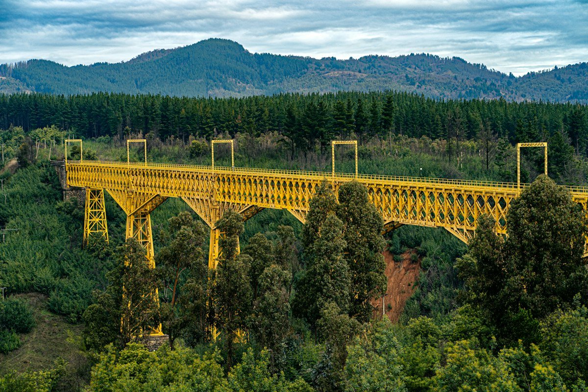 Viaducto del Malleco, Collipulli, Chile.
