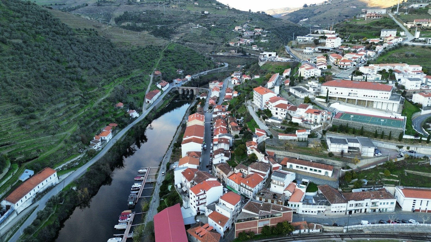 Pinhão y los viñedos del Duero, Portugal
