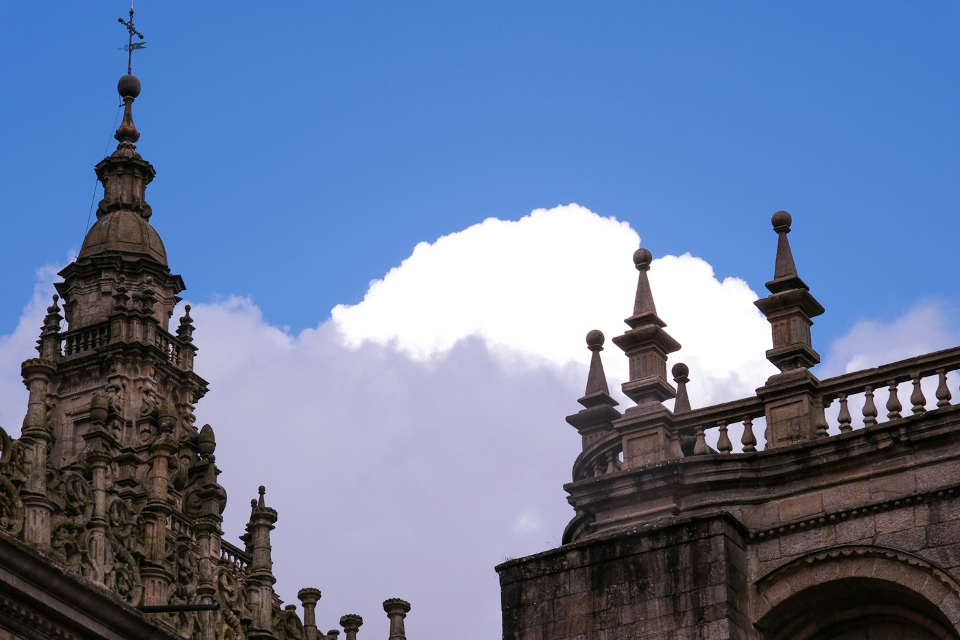 Tower of Santiago de Compostela Cathedral, Spain