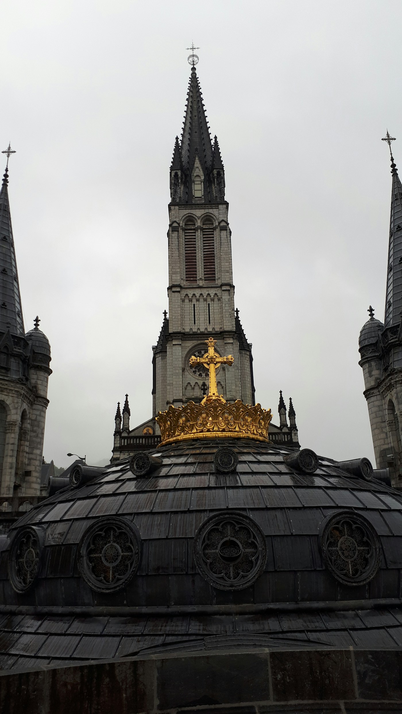 Rosary Basilica in Lourdes, France